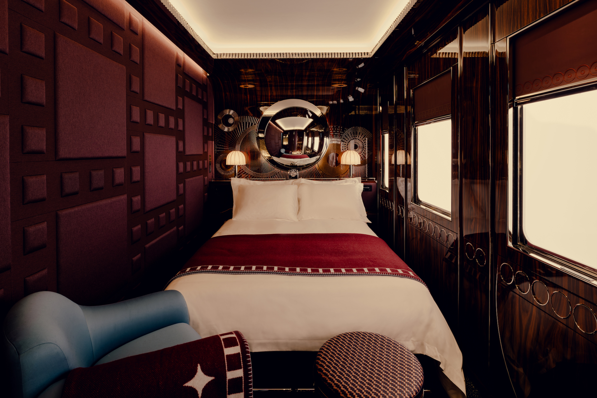 Interior shot of the revived Orient Express, led by Accor