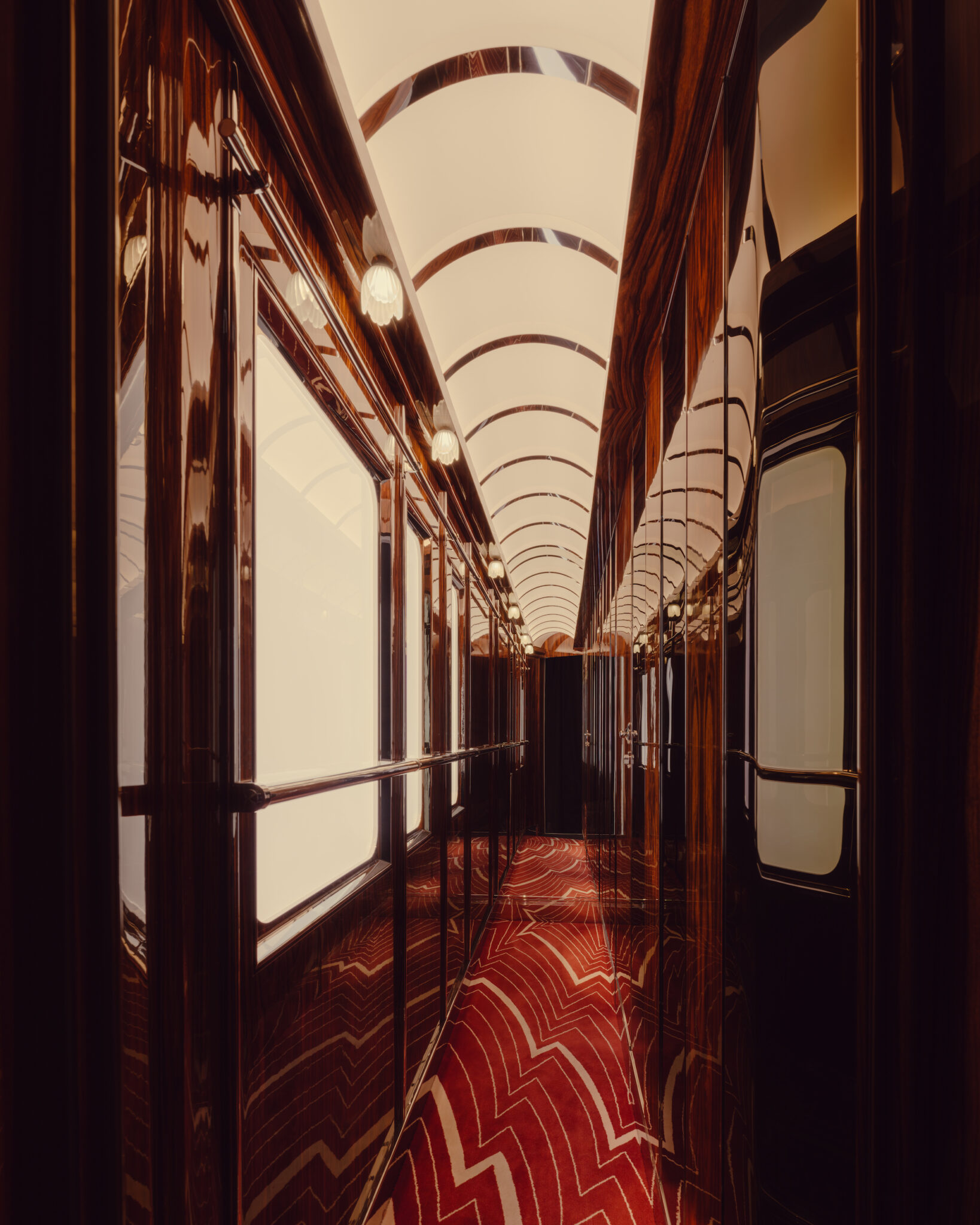 Interior shot of the revived Orient Express, led by Accor