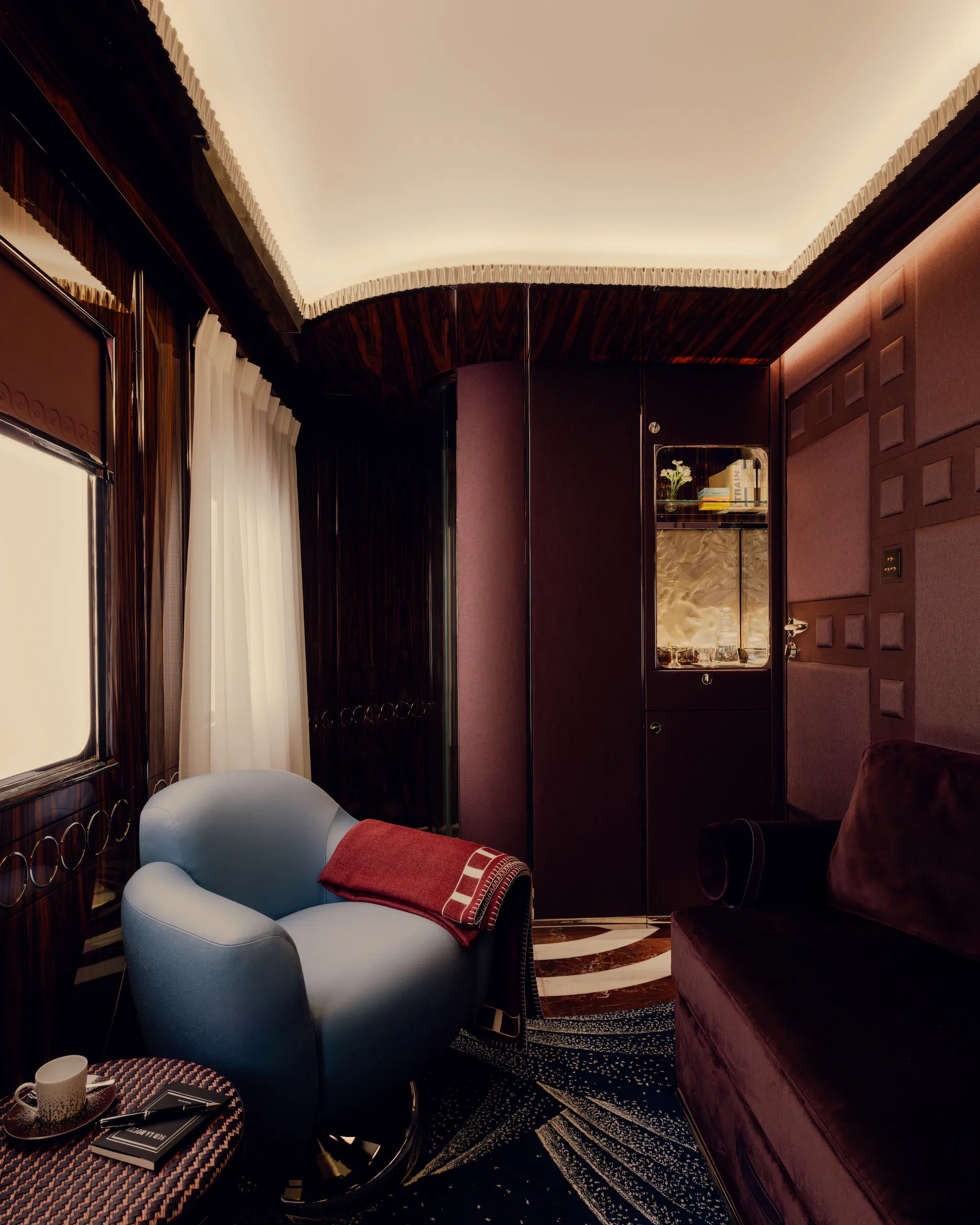 Interior shot of the revived Orient Express, led by Accor