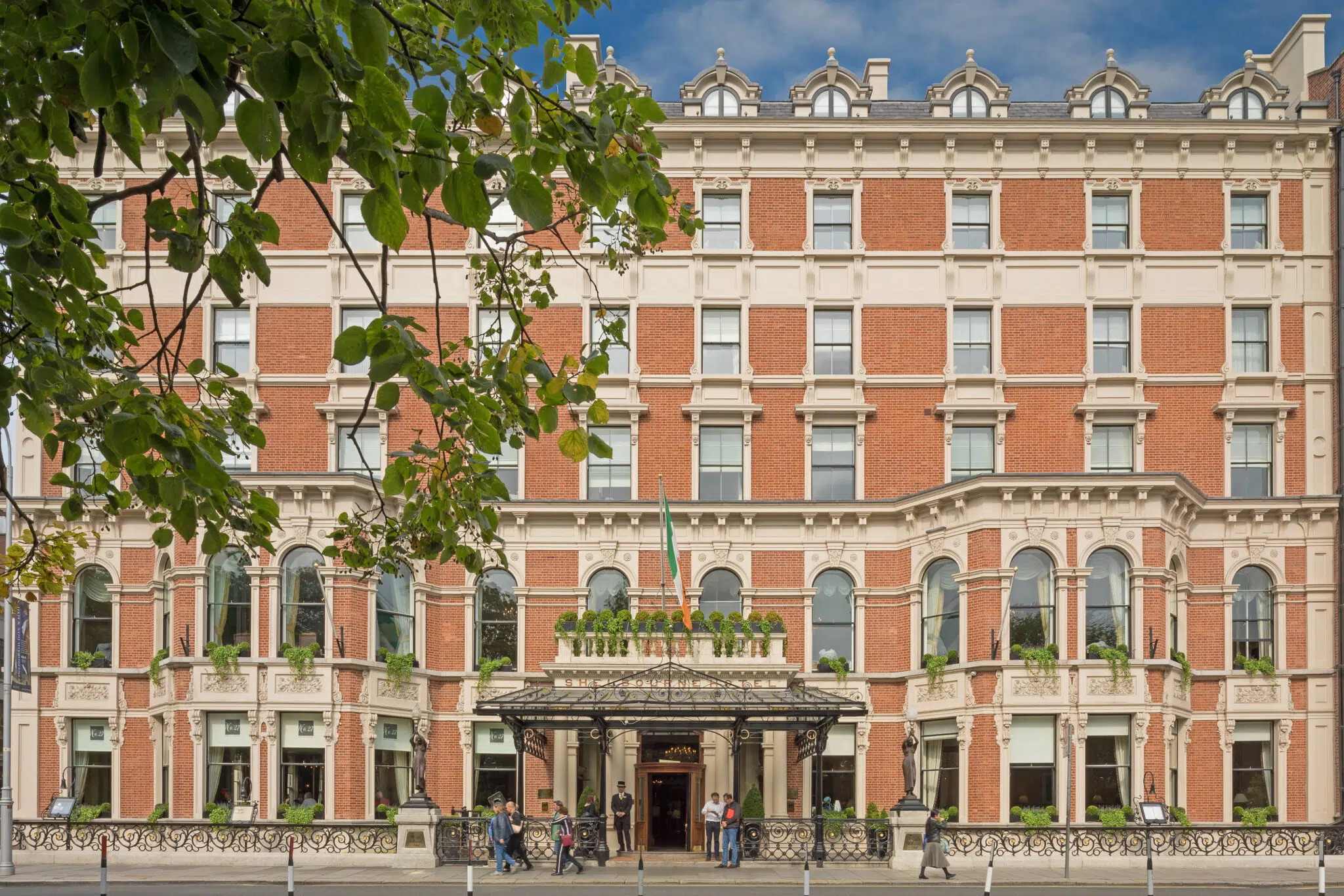 Exterior del hotel Shelbourne