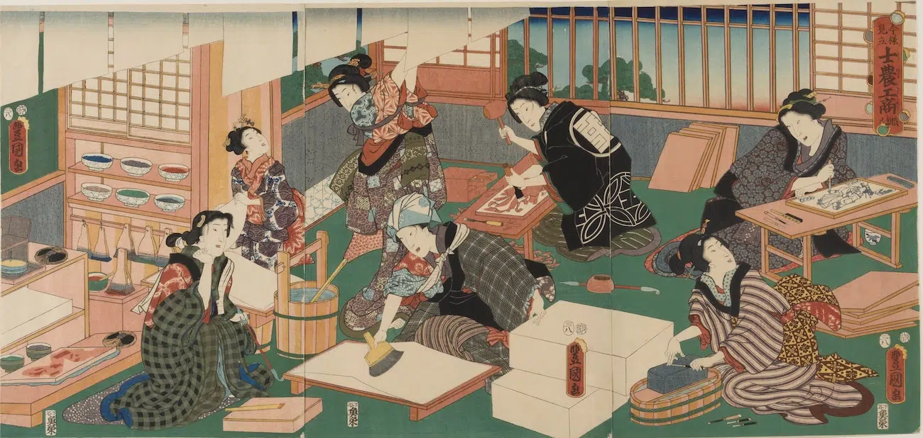 Ukiyo-e Print at Hammer Museum