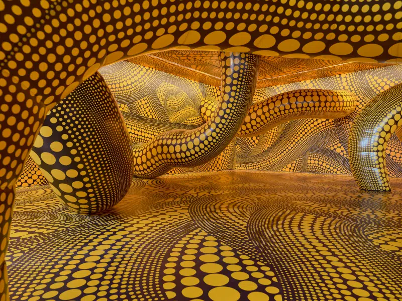 Yayoi Kusama retrospective at Fondation Beyeler