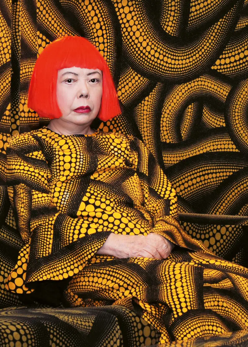 Yayoi Kusama retrospective at Fondation Beyeler