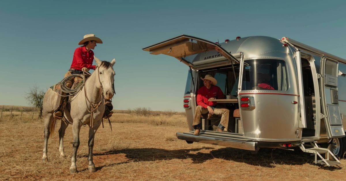 This Special-Edition Airstream Trailer Unites Three All-American Brands
