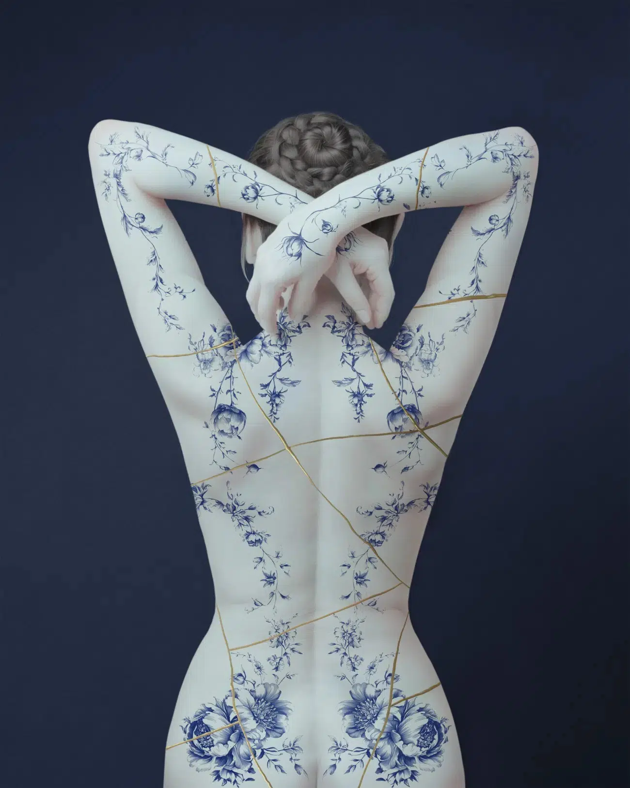“Porcelain Petals” by Natalie Vorontsoff