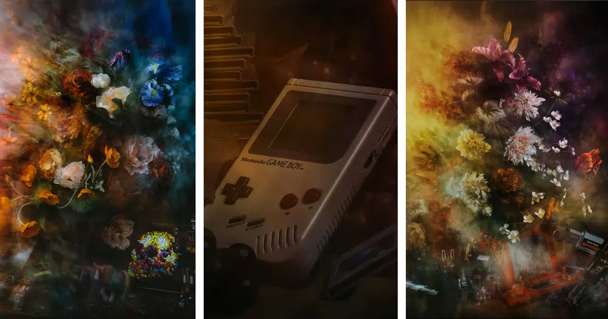 Ghostly Floral Photos Filled With Cultural and Nostalgic Relics of Millennials’ Past