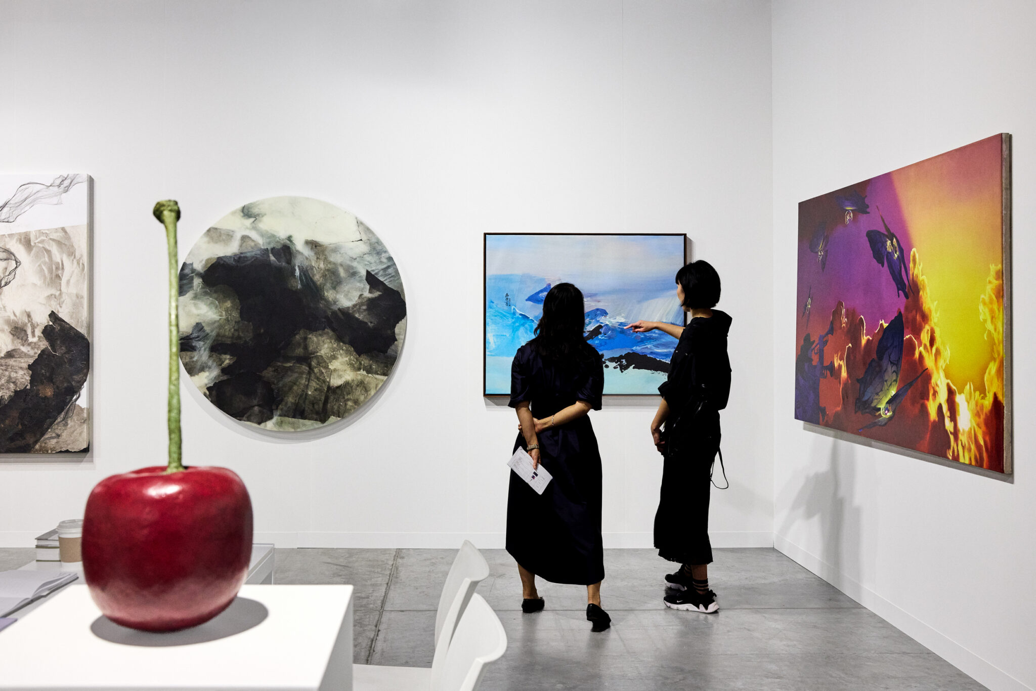 Installation view of Art Basel Miami Beach 2025