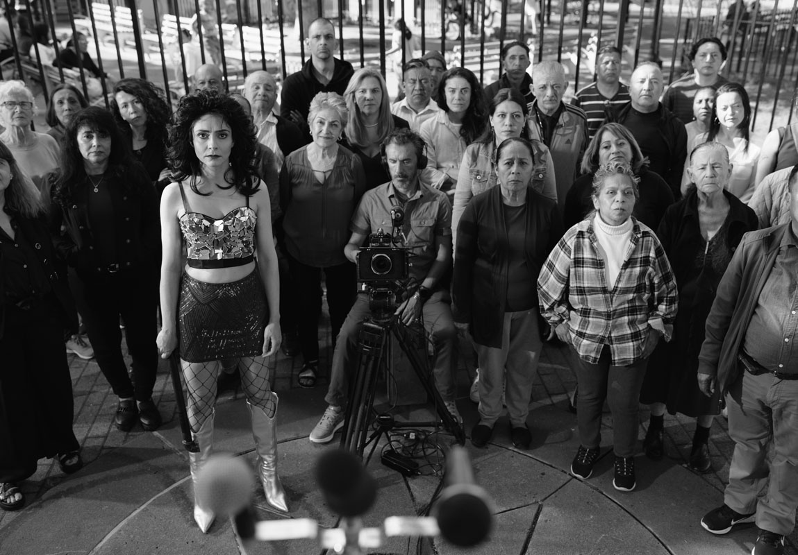 Shirin Neshat, video still from &lsquo;Do U Dare!,&rsquo; 2025. (Courtesy of Lia Rumma Gallery, Milan / Naples)