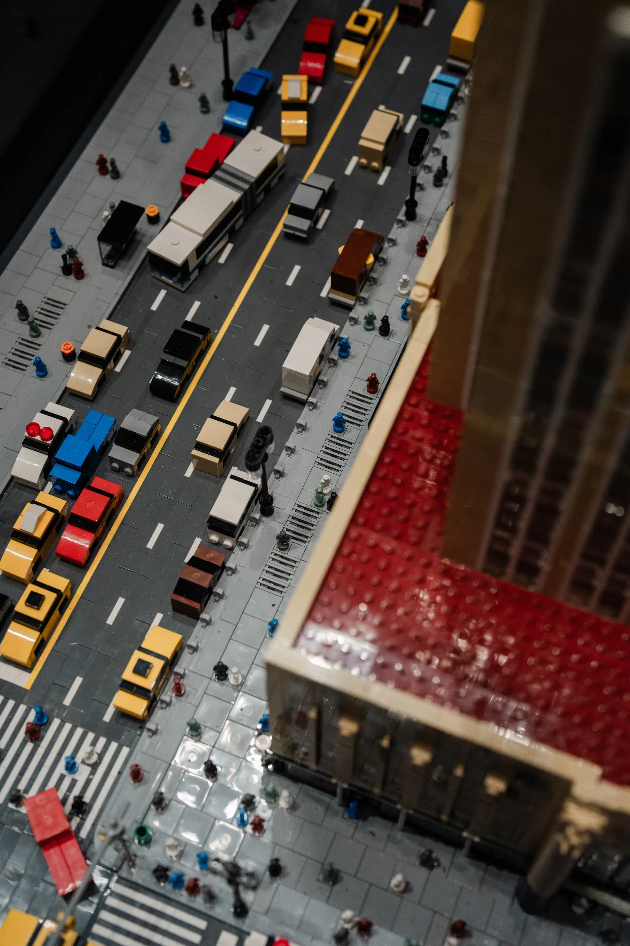 Installation view of “Brick Planet” at the Denver Museum of Nature and Science