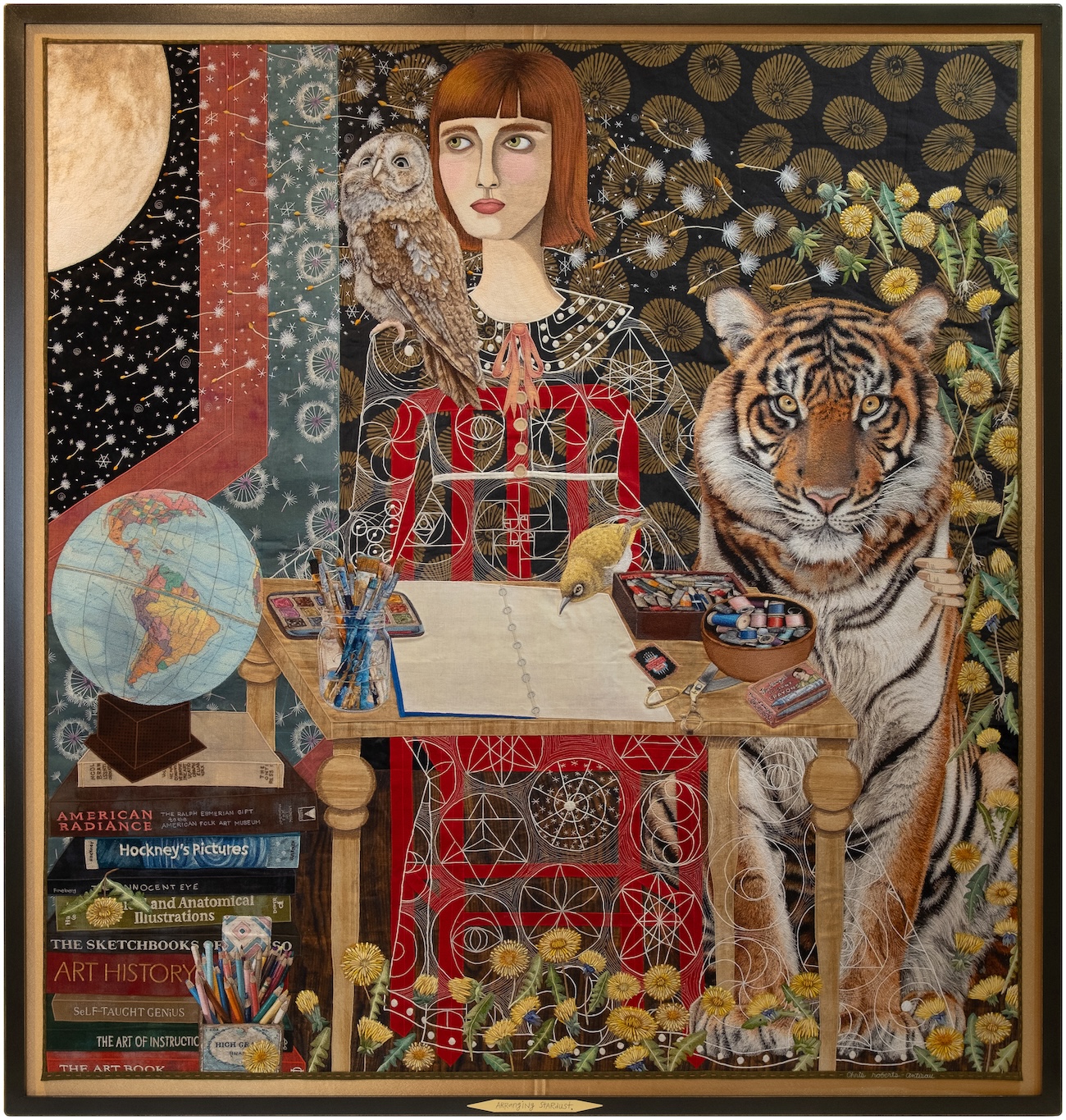 Thread Painting by Chris Roberts-Antieau