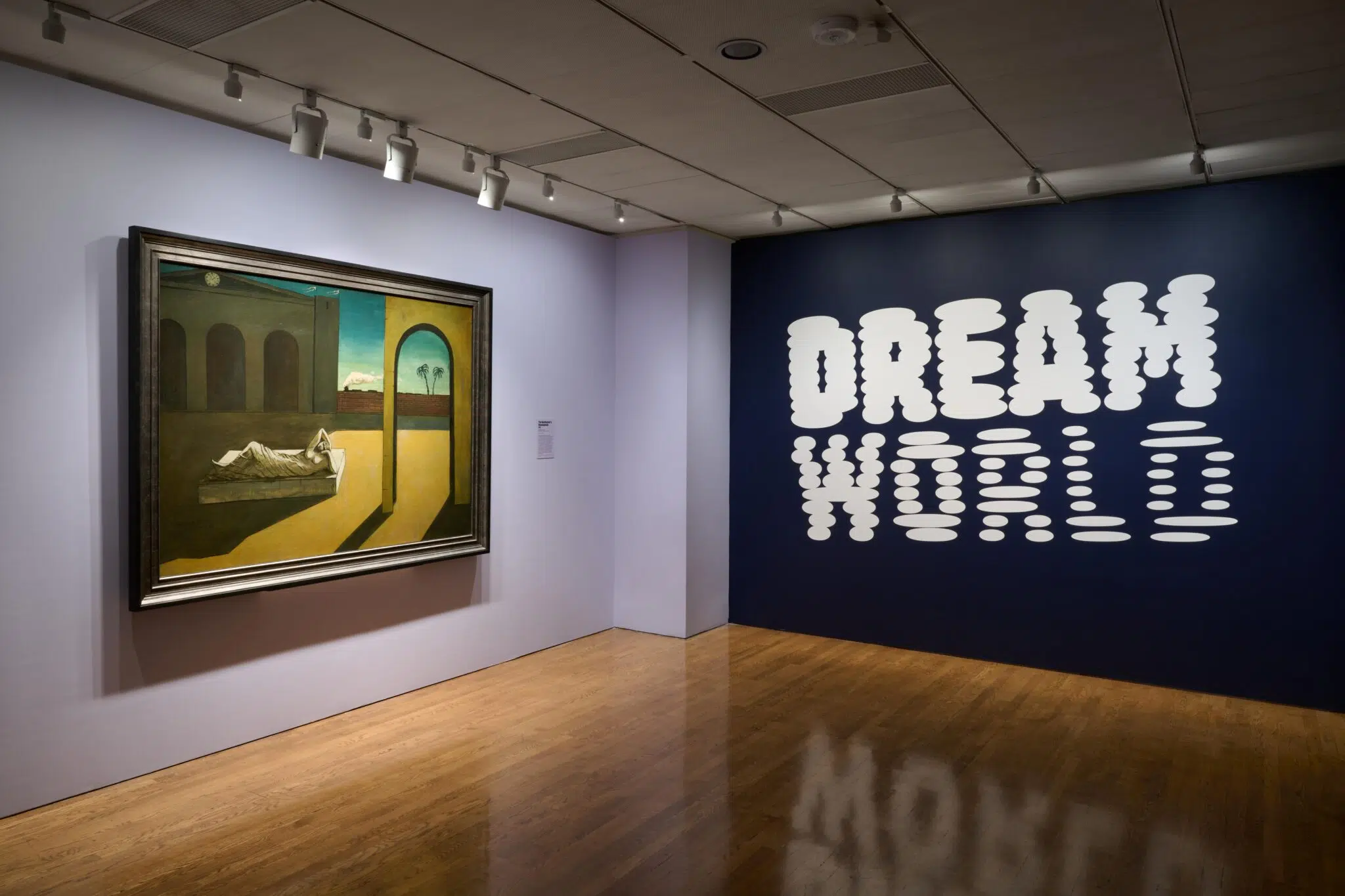 Installation view of &ldquo;Dreamworld: Surrealism at 100,&rdquo; now open at the Philadelphia Museum of Art. (Photo: Aimee Almstead)