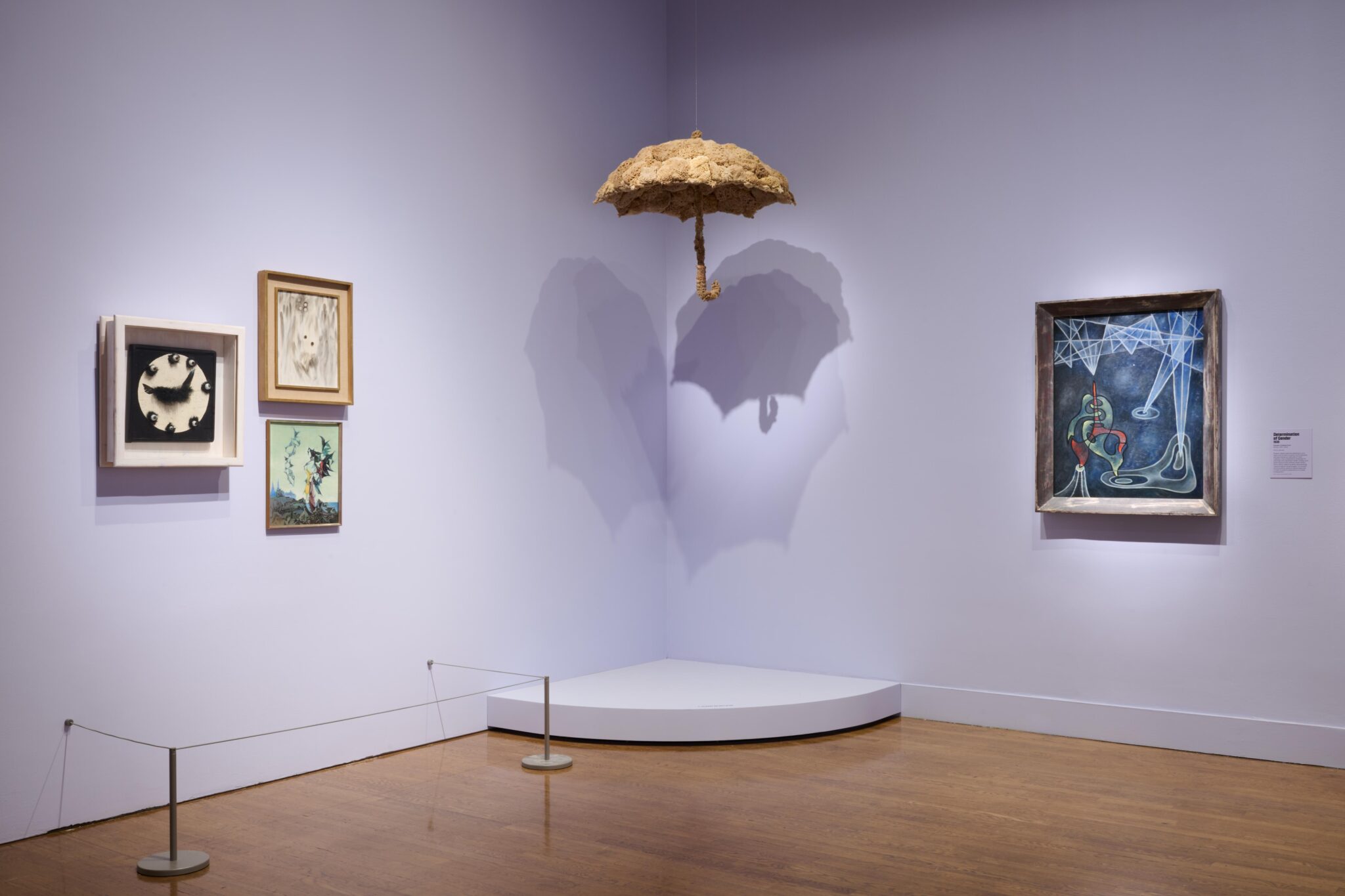 Installation view of &ldquo;Dreamworld: Surrealism at 100,&rdquo; now open at the Philadelphia Museum of Art. (Photo: Aimee Almstead)
