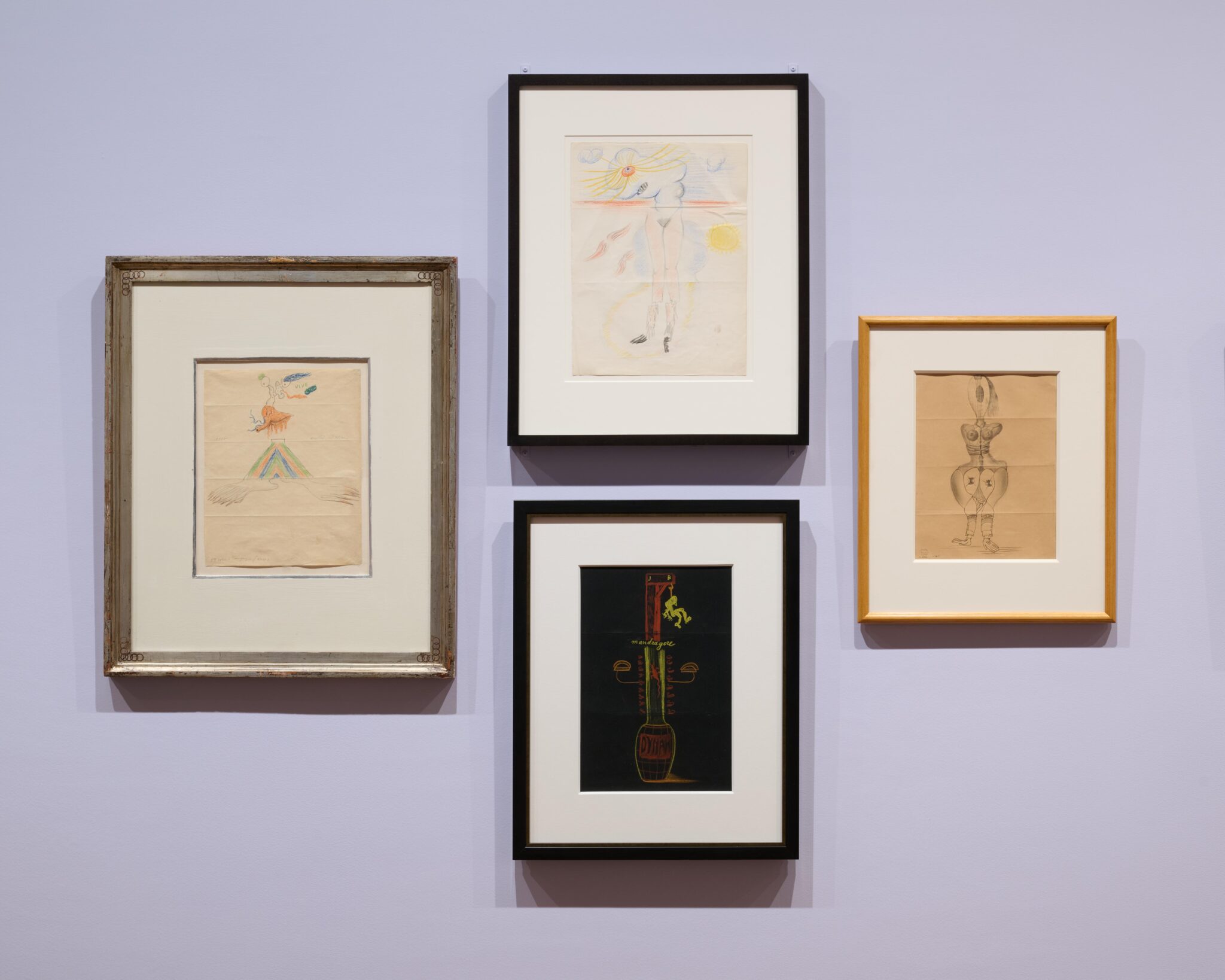 Installation view of &ldquo;Dreamworld: Surrealism at 100,&rdquo; now open at the Philadelphia Museum of Art. (Photo: Aimee Almstead)