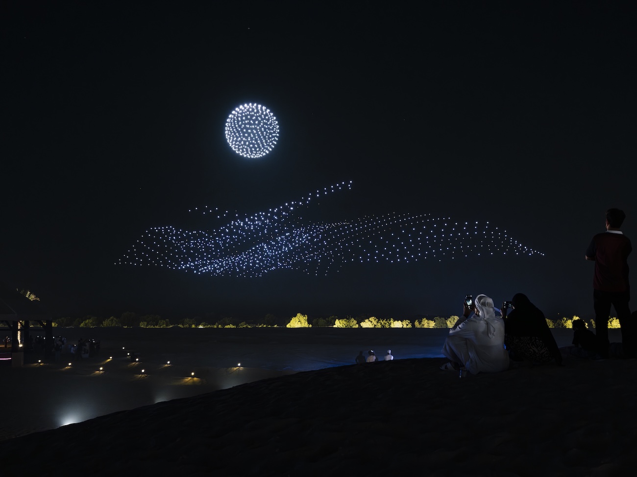 Drone Light Show by DRIFT by DRIFT in Abu Dhabi