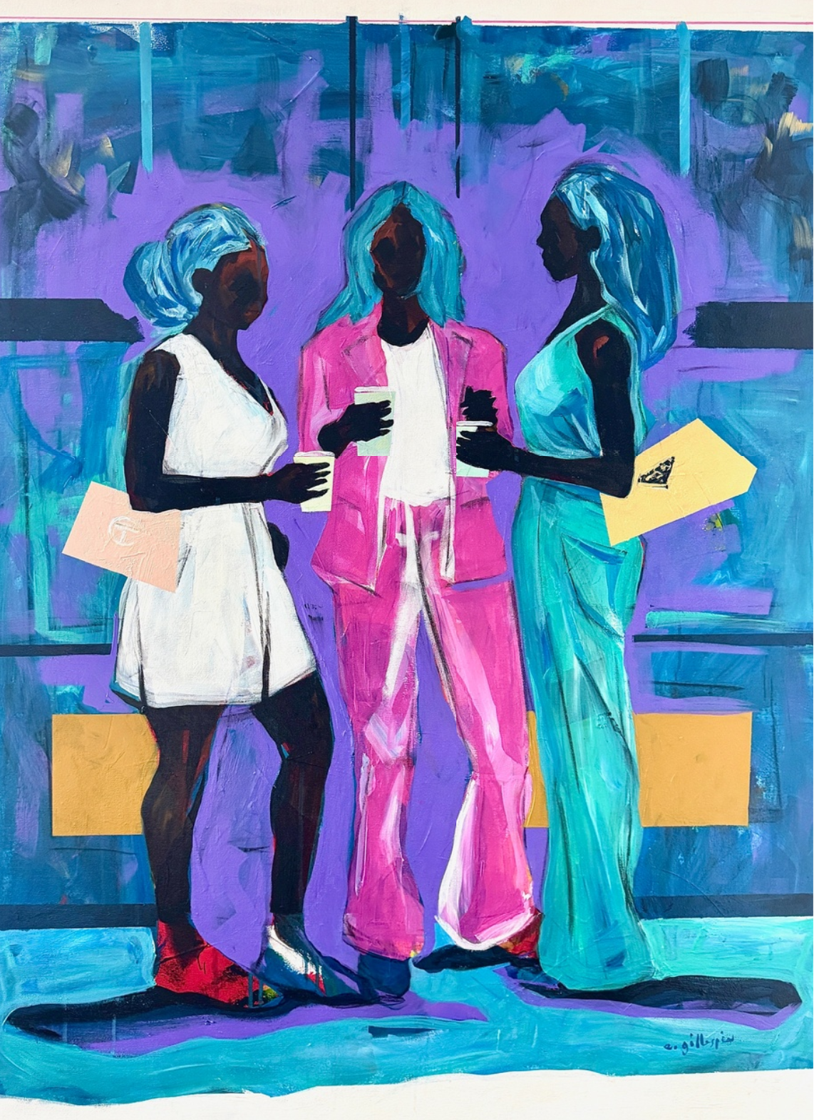 &ldquo;Love #31,&rdquo; 2025, part of the &ldquo;Love&rdquo; series. Presented by Pencil on Paper Gallery at SCOPE Art during Miami Art Week, December 2025.