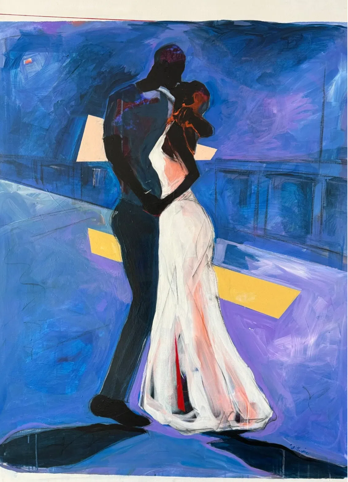 &ldquo;Love #1,&rdquo; 2025, part of the &ldquo;Love&rdquo; series. Presented by Pencil on Paper Gallery at SCOPE Art during Miami Art Week, December 2025.