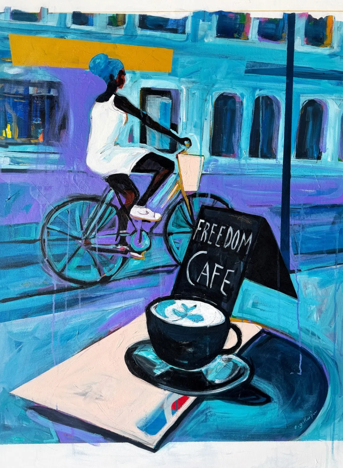 &ldquo;Love #14,&rdquo; 2025, part of the &ldquo;Love&rdquo; series. Presented by Pencil on Paper Gallery at SCOPE Art during Miami Art Week, December 2025.