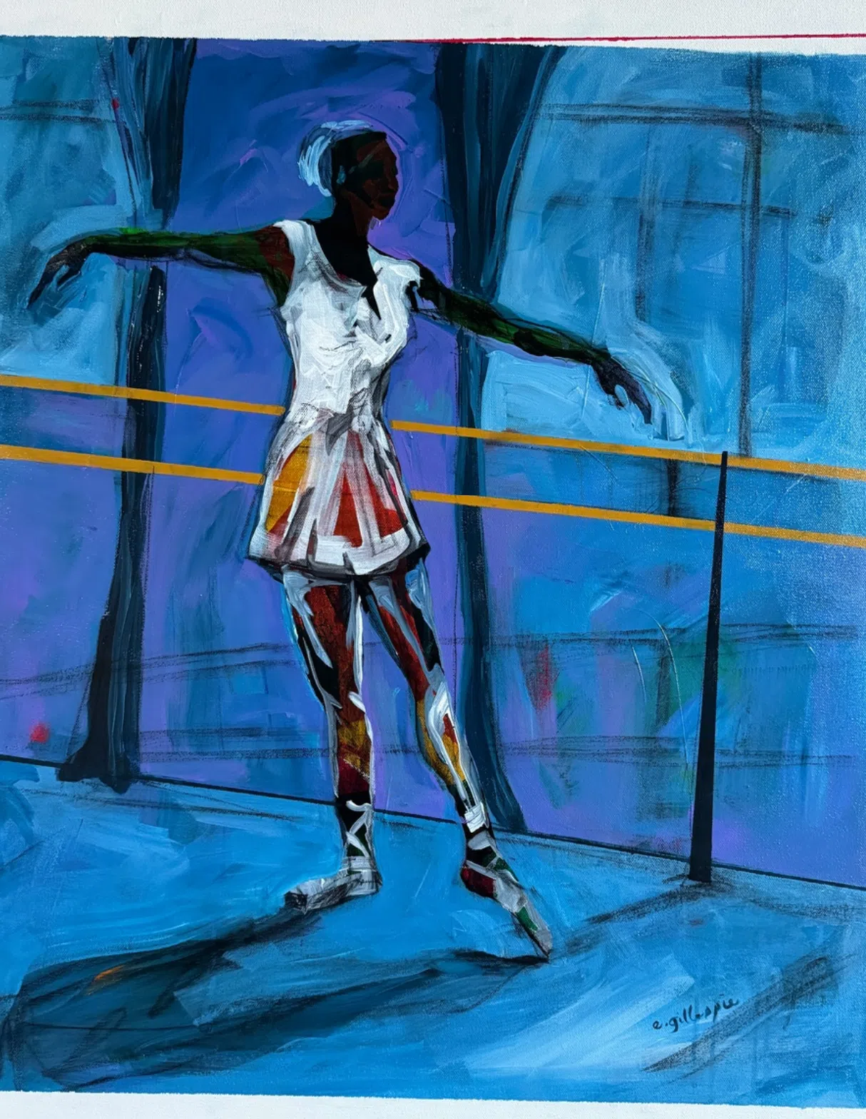 &ldquo;Love #5,&rdquo; 2025, part of the &ldquo;Love&rdquo; series. Presented by Pencil on Paper Gallery at SCOPE Art during Miami Art Week, December 2025.