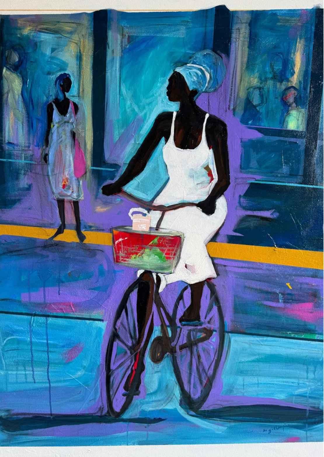 &ldquo;Love #23,&rdquo; 2025, part of the &ldquo;Love&rdquo; series. Presented by Pencil on Paper Gallery at SCOPE Art during Miami Art Week, December 2025.