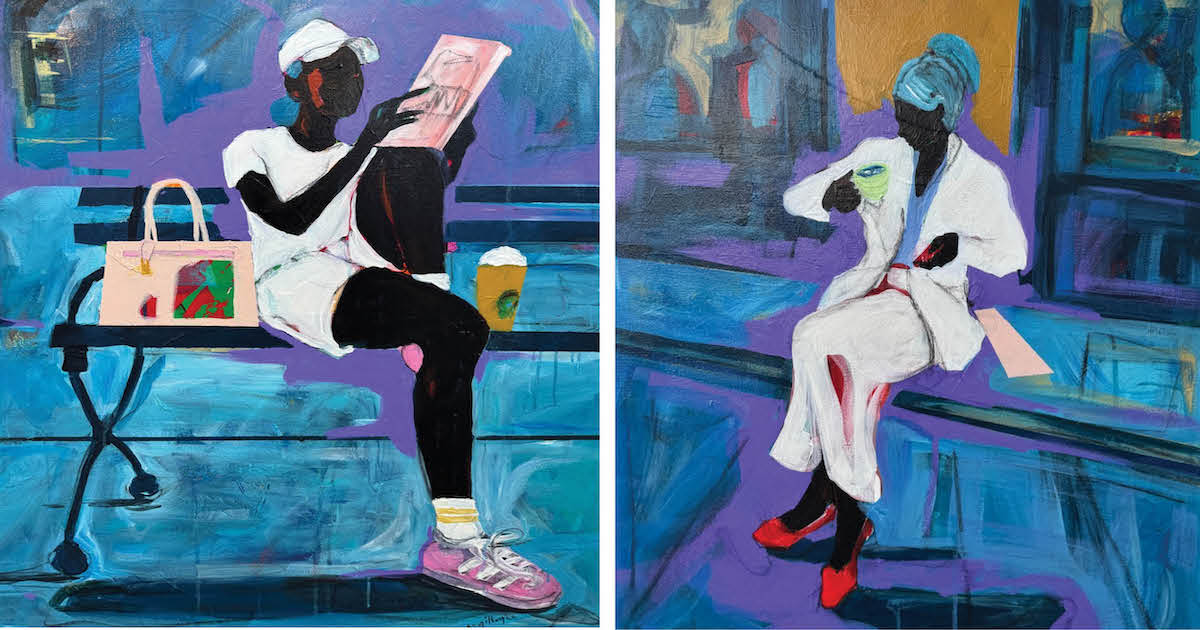 Atmospheric Paintings Visualize How Love Radiates Everyday Moments