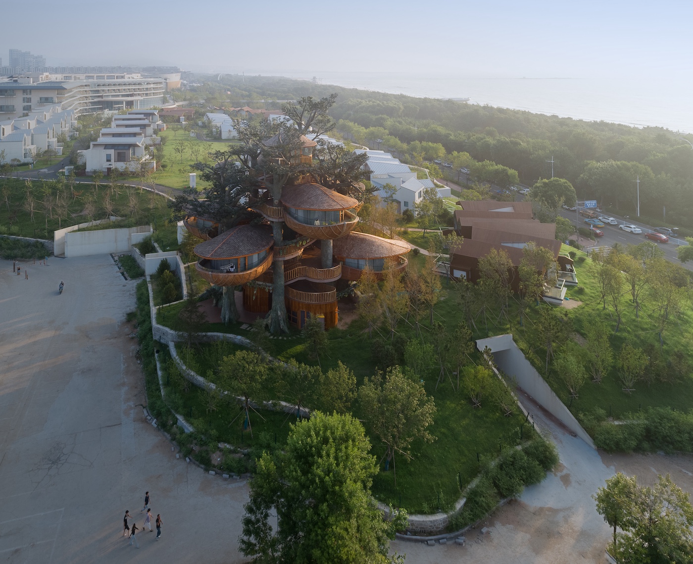 Proyecto Forest Nest Tree Pod de Doarchiwow