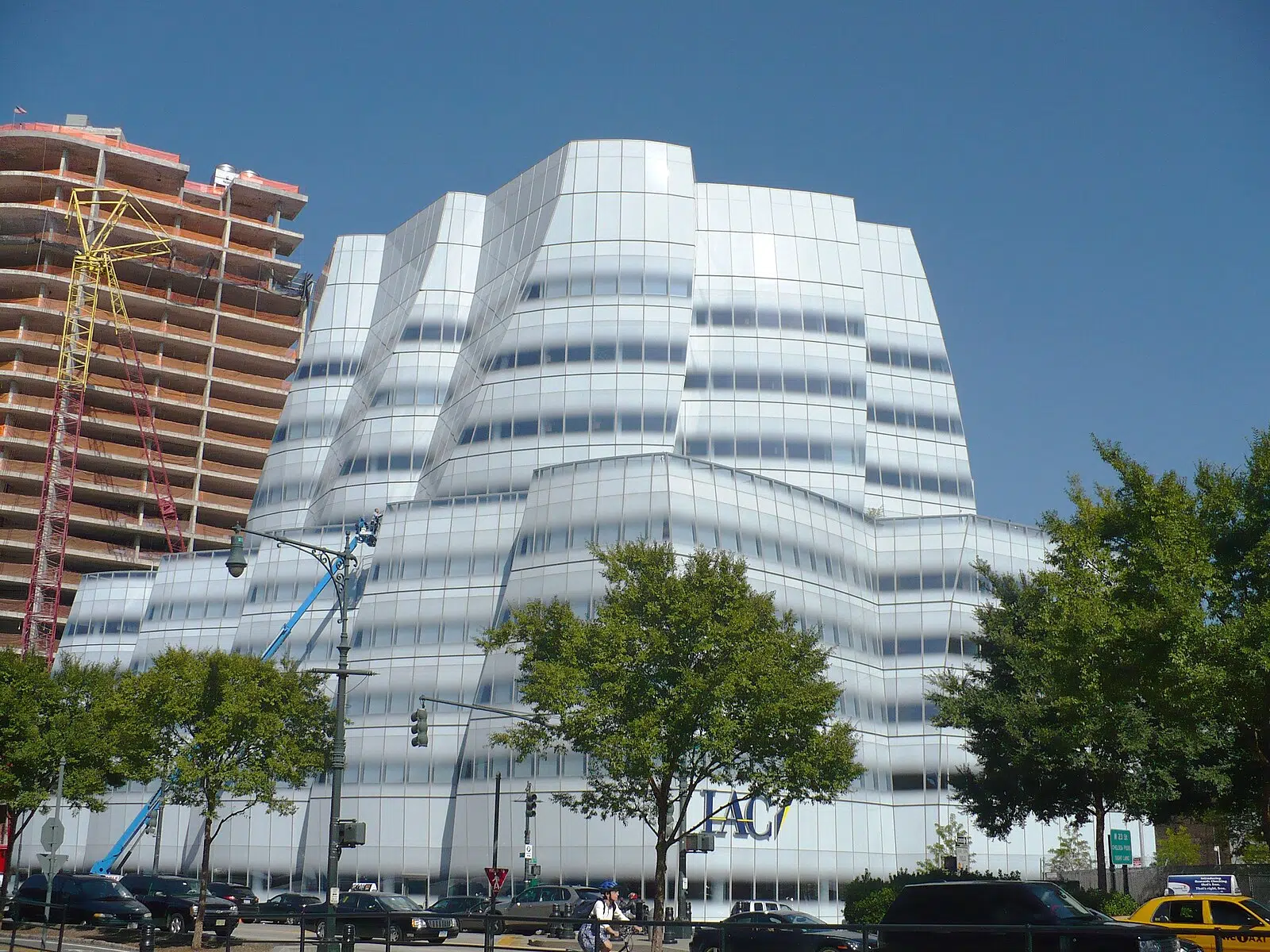 The InterActiveCorp headquarters building in New York, NY, in February 2009.