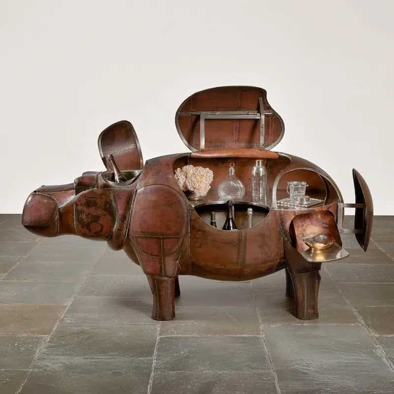 Hippopotame Bar by François-Xavier Lalanne on Auction at Sotheby’s