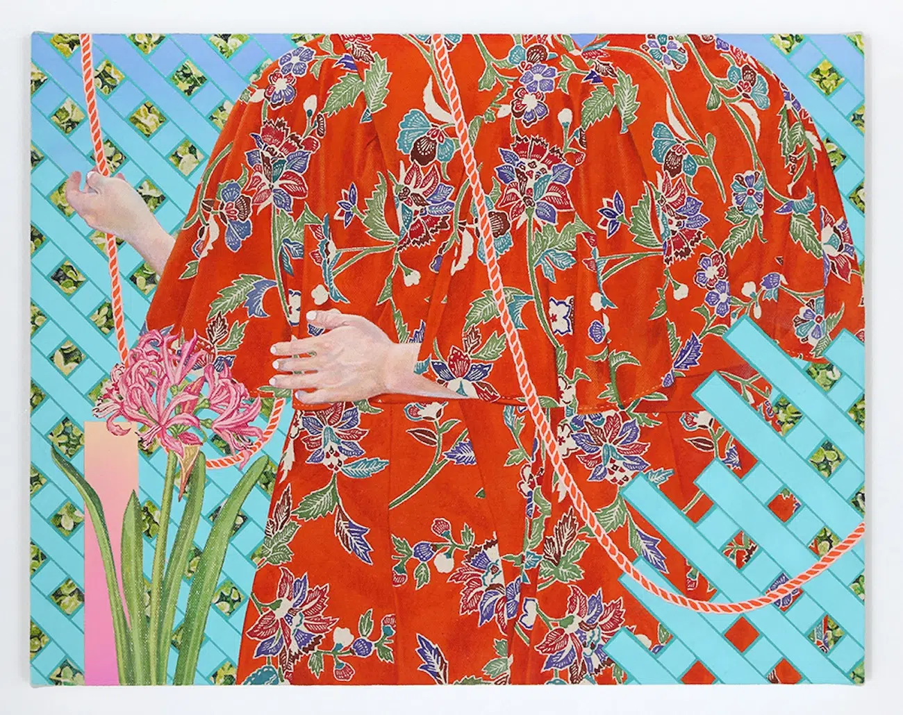 Intricate Acrylic Painting by Naomi Okobu