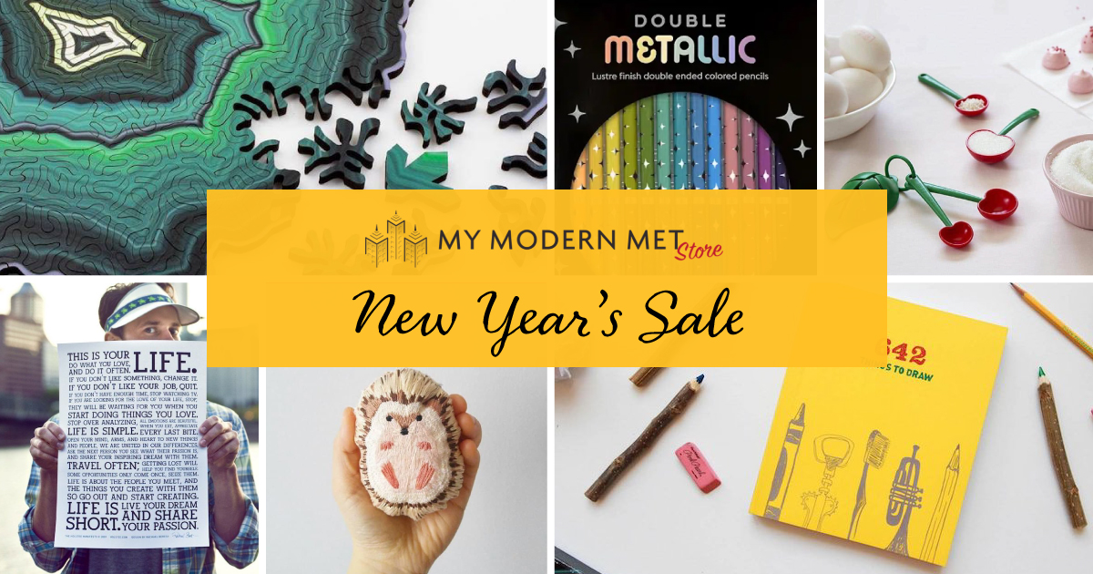 New Year’s Sale at My Modern Met Store: Save 15% on All of Our Creative Products