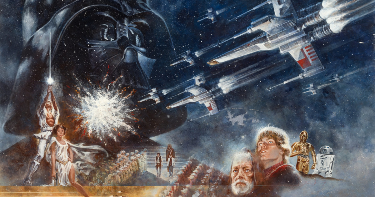 Painting Breaks Record for the Most Expensive ‘Star Wars’ Item Ever Sold at Auction