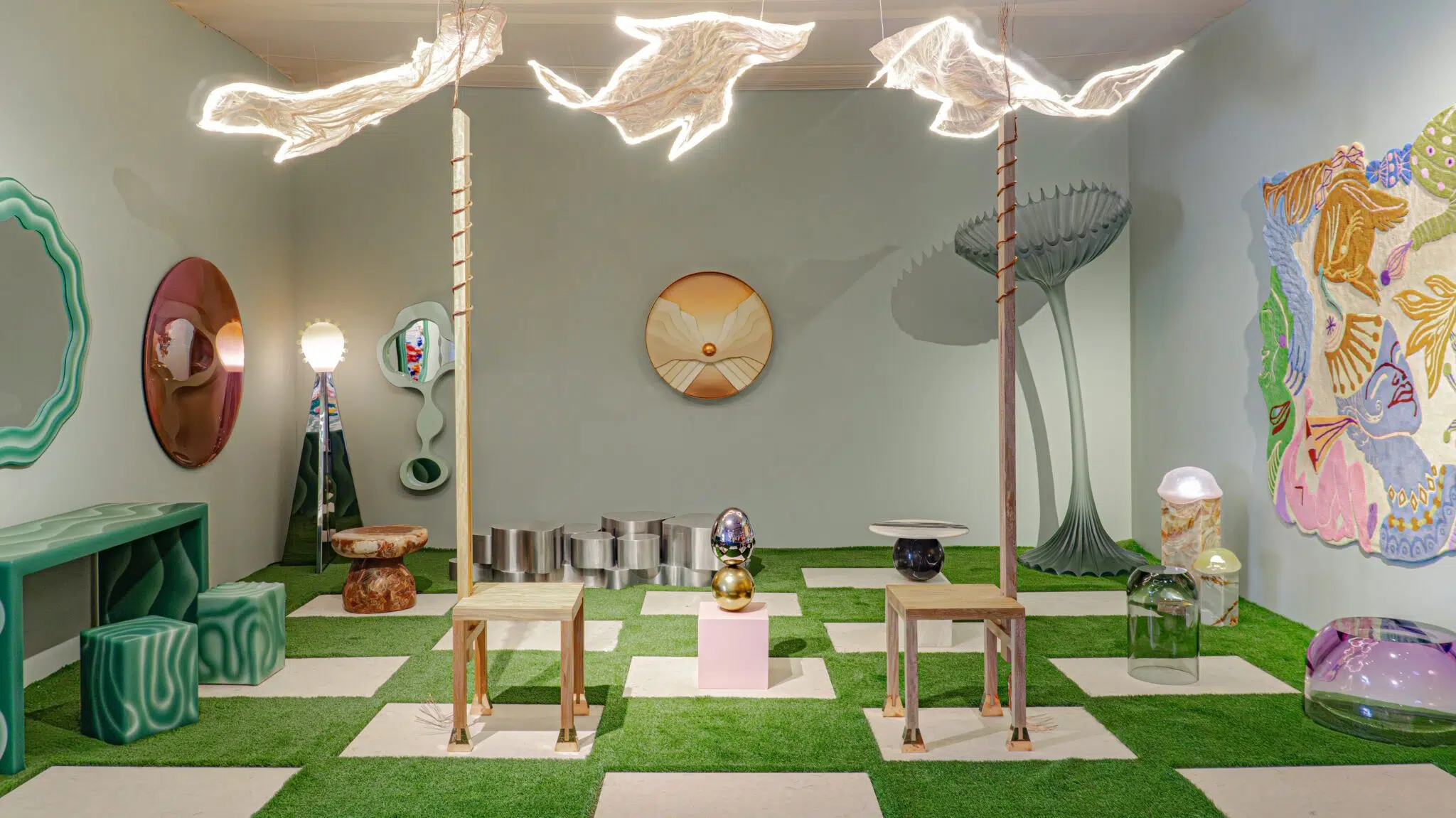 Lighting Sculpture by Artists David J Rodriguez and Lyora Pissarro