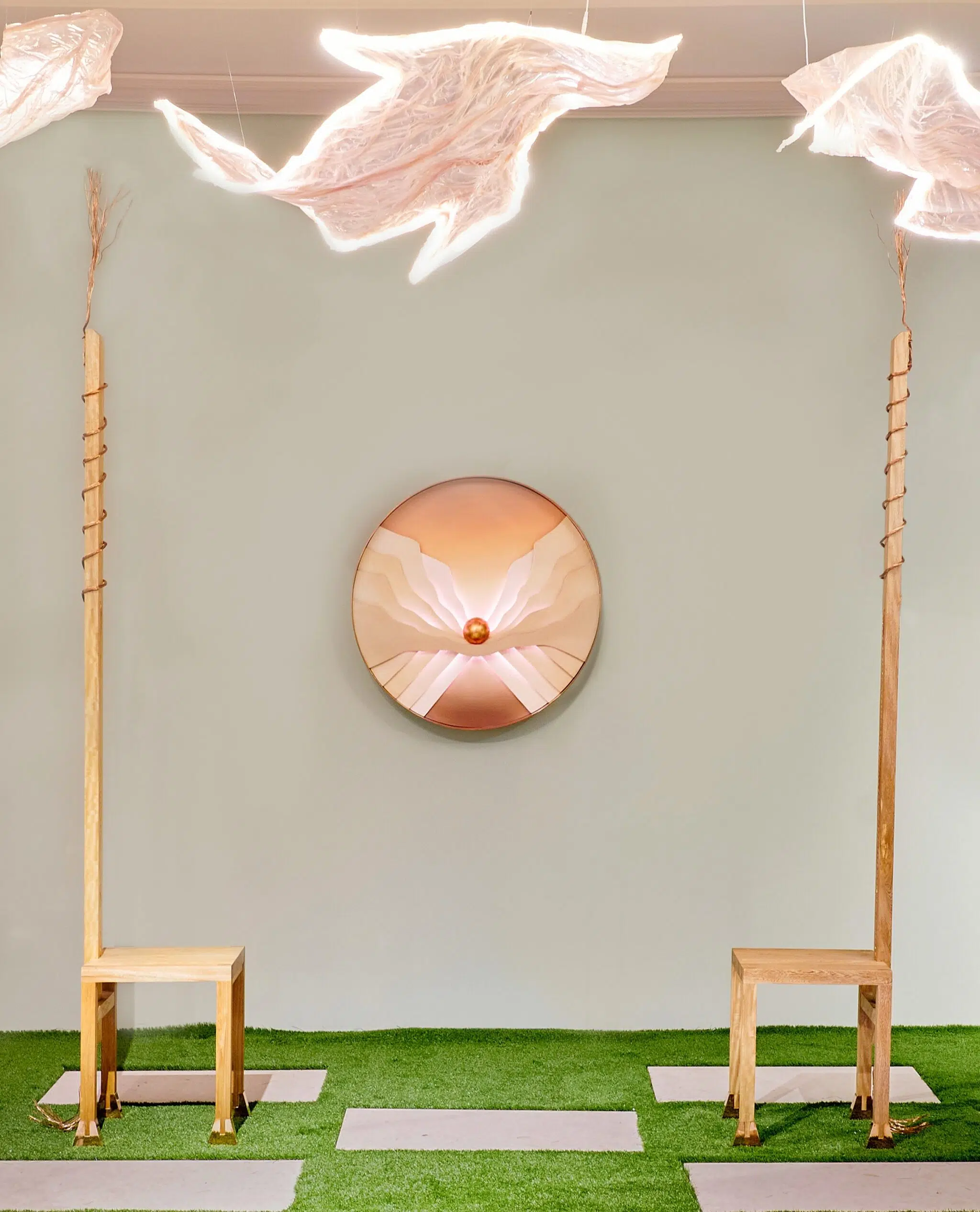 Lighting Sculpture by Artists David J Rodriguez and Lyora Pissarro