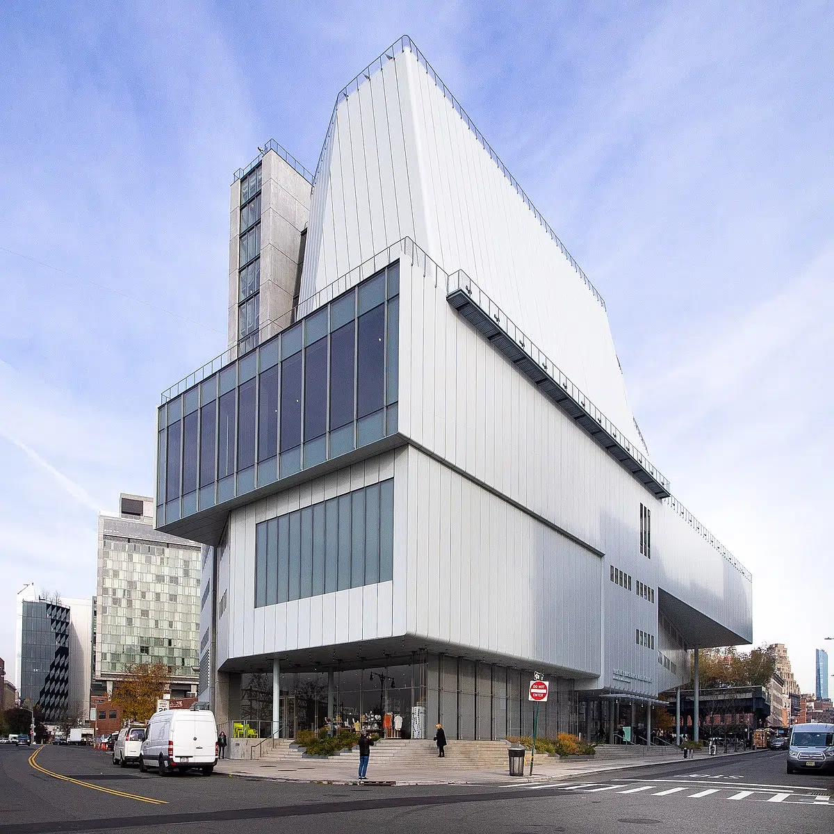 The Whitney Museum of American Art in Chelsea, NYC