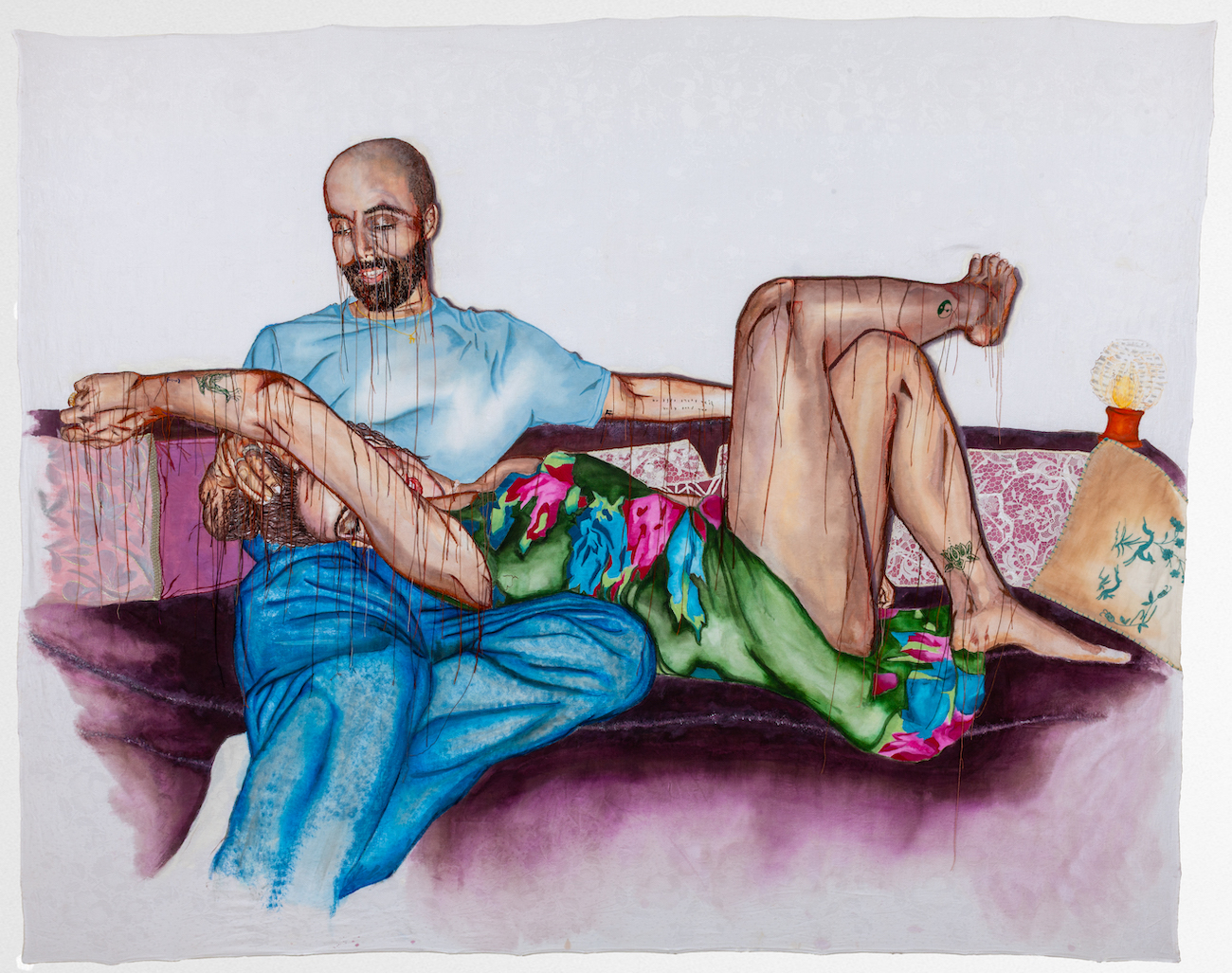 Painting by Zoe Buckman