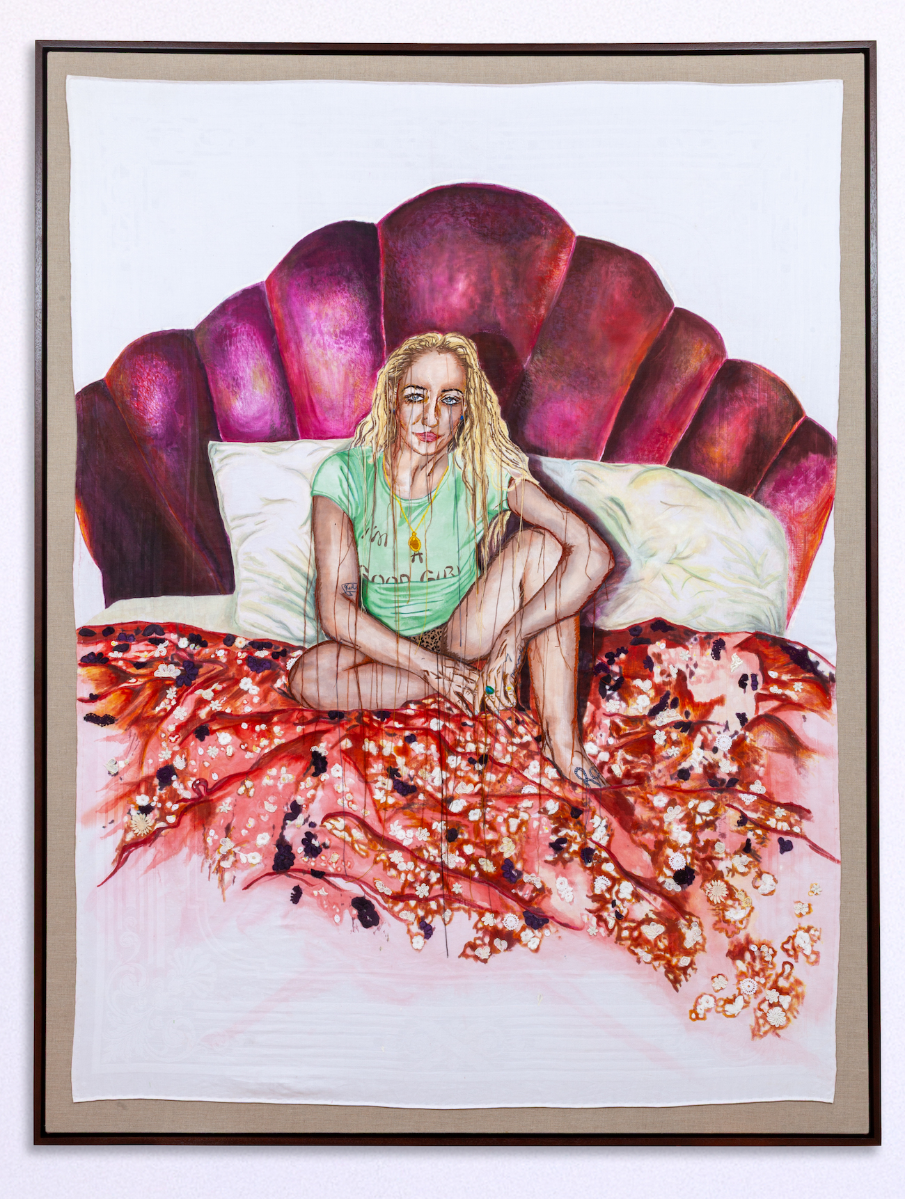 Painting by Zoe Buckman