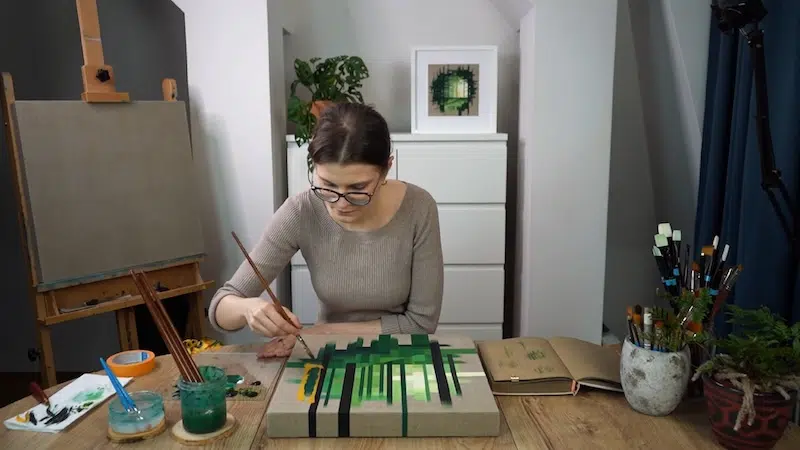 Pixelated Landscapes by Luiza Niechoda