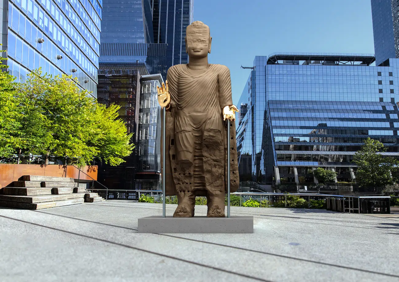 27-Foot-Tall Buddha Sculpture Will Grace the High Line in NYC