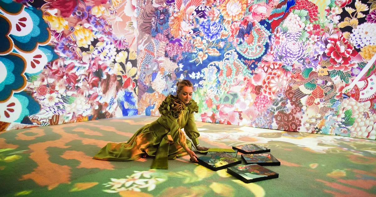 Artist Transforms 15 Years of Paintings Into a Multi-Sensory Installation