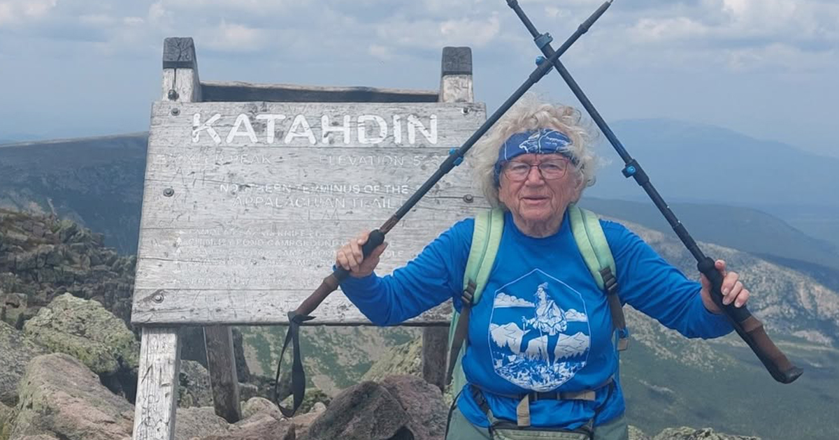 80-Year-Old Makes History and Completes Life-Long Dream of Hiking the Appalachian Trail
