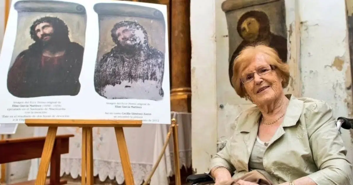 RIP Cecilia Giménez: Woman Who Attempted To Restore ‘Ecce Homo’ Fresco Dies at 94