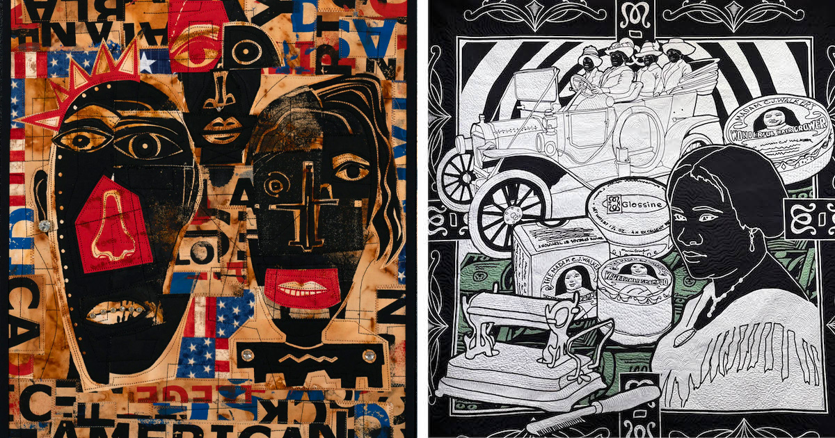 New Exhibition Contends With Black Heritage Through Layered, Evocative Textile Art