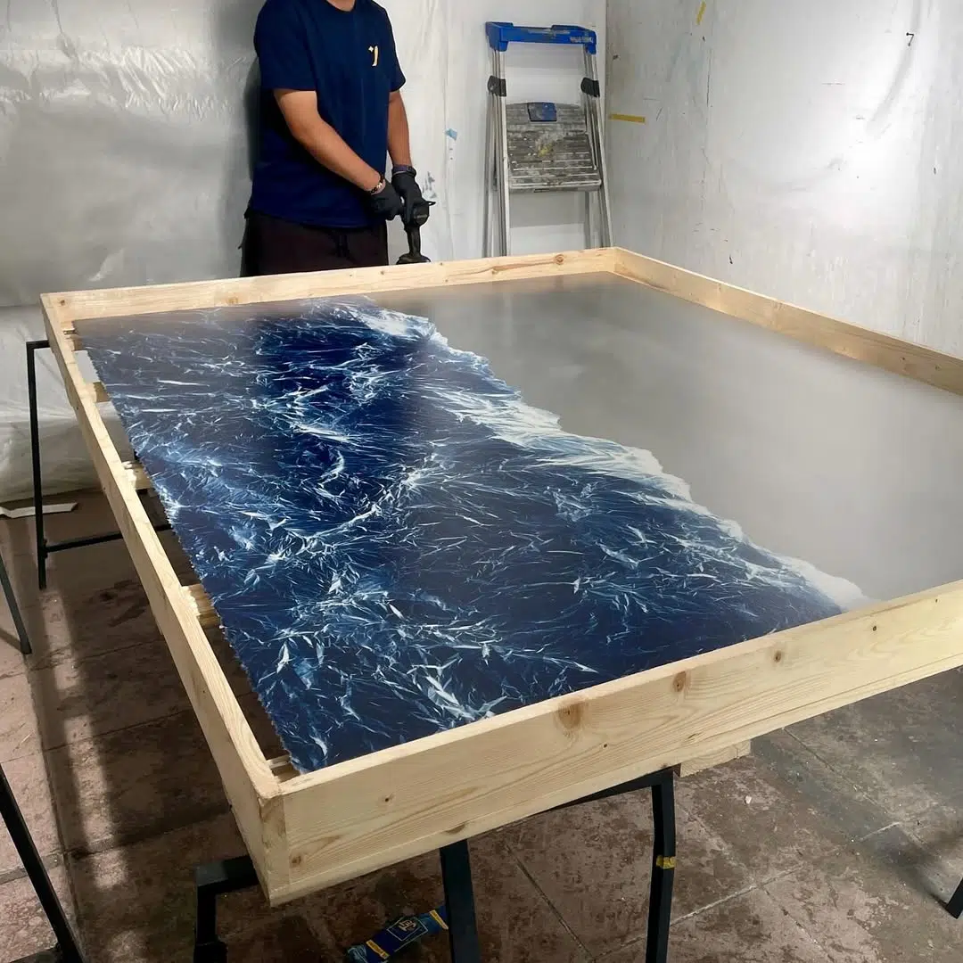 Cyano-Collage Series by Chi-tsung Wu