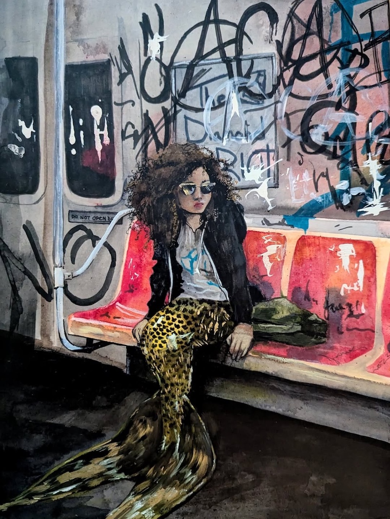 Portrait Art by Crystal James