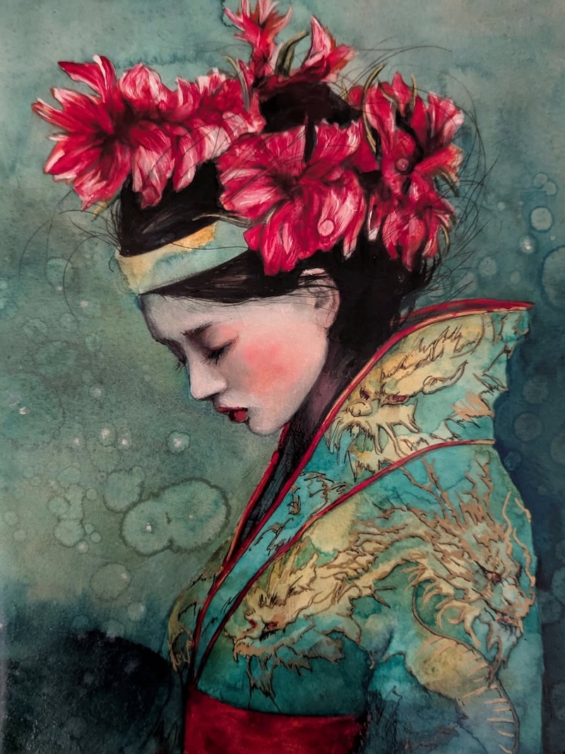 Portrait Art by Crystal James