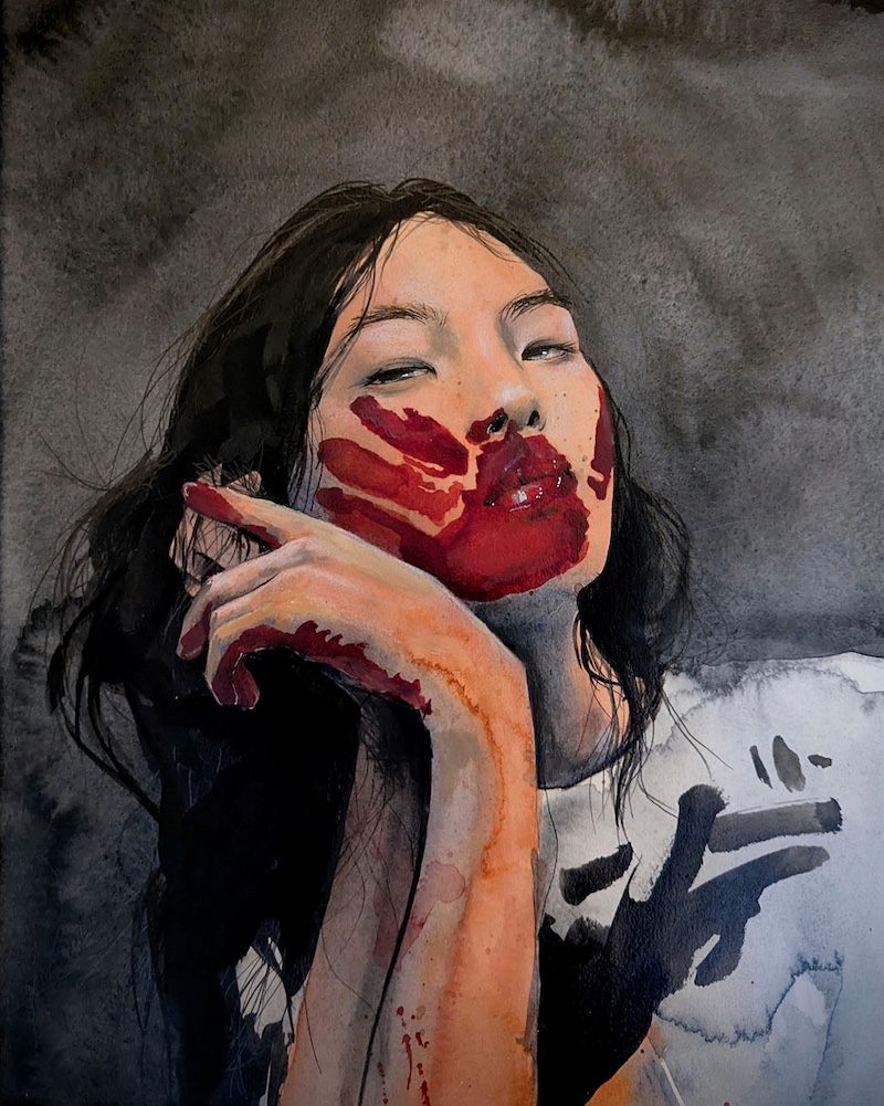 Portrait Art by Crystal James