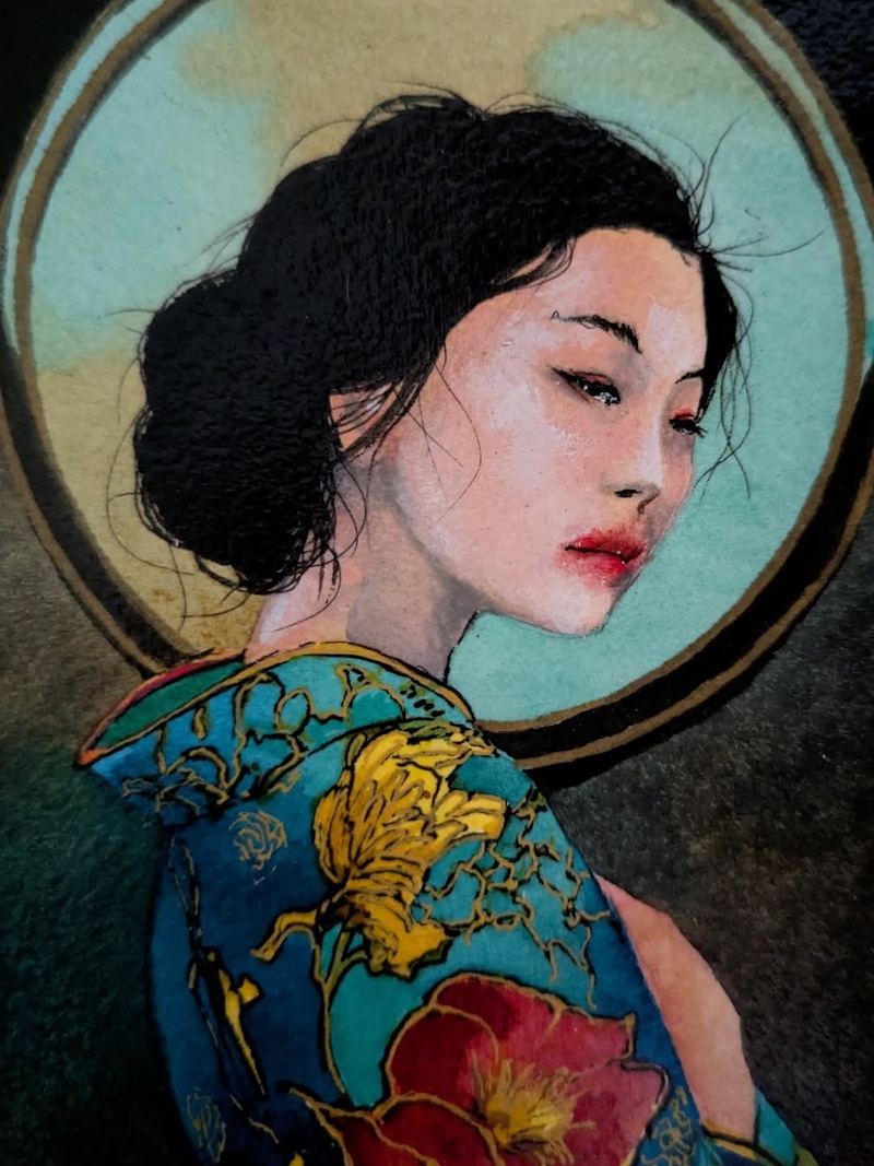 Portrait Art by Crystal James