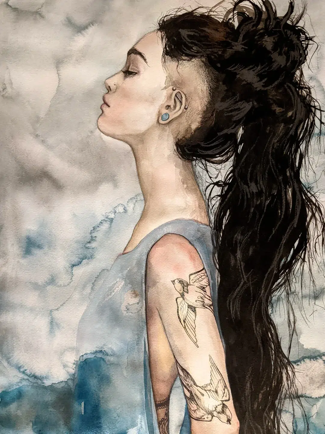 Portrait Art by Crystal James