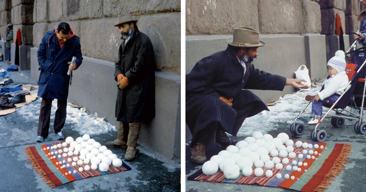 Artist Sold Snowballs for $1 in 1983 and Made People Question the Value of Art