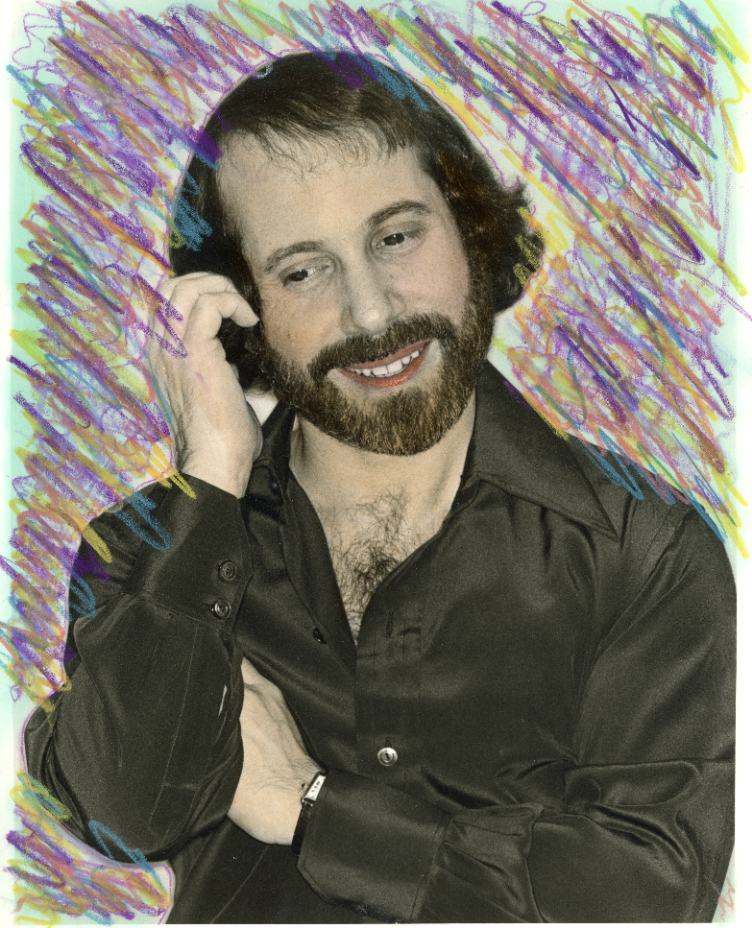 Portrait of Paul Simon.