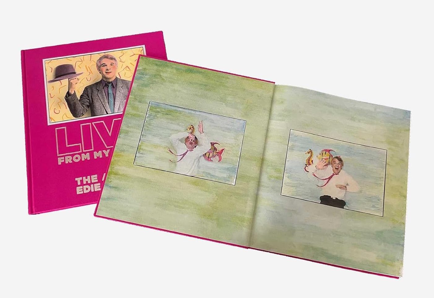 Book shots of &lsquo;Edie Baskin: Live From My Studio,&rsquo; published by ACC Art Books (2025).